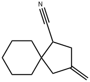 Spiro[4.5]decane-1-carbonitrile, 3-methylene- (9CI) Structural