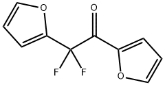 Ethanone, 2,2-difluoro-1,2-di-2-furanyl- (9CI) Structural
