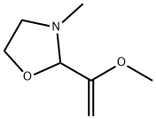 Oxazolidine, 2-(1-methoxyethenyl)-3-methyl- (9CI) Structural