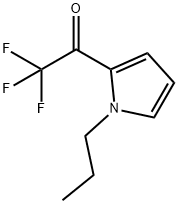Ethanone, 2,2,2-trifluoro-1-(1-propyl-1H-pyrrol-2-yl)- (9CI) Structural