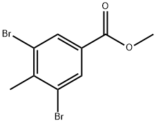 METHYL 3,5-DIBROMO-4-METHYLBENZOATE Structural