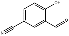 3-Formyl-4-hydroxybenzonitrile  Structural