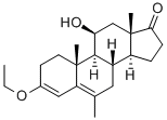 3-ETHOXY-6-METHYL-3,5-ANDROSTADIENE-11-BETA-OL-17-ONE