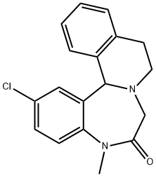 Clazolam Structural