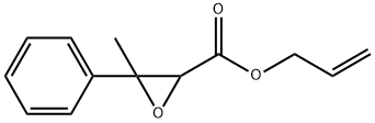 prop-2-enyl 3-methyl-3-phenyl-oxirane-2-carboxylate Structural