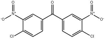 4,4'-DICHLORO-3,3'-DINITROBENZOPHENONE Structural