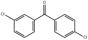 3,4'-Dichlorobenzophenone Structural