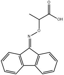 2-(9-Fluorenylideneaminooxy)propionic acid Structural