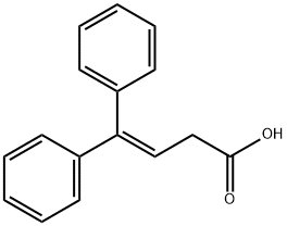 4,4-DIPHENYL-3-BUTENOIC ACID Structural