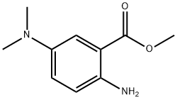 Benzoic acid, 2-amino-5-(dimethylamino)-, methyl ester (9CI) Structural