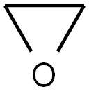 ETHYLENE OXIDE Structural Picture