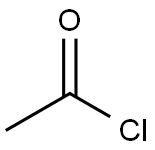 Acetyl chloride Structural