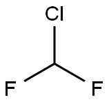 Difluorochloromethane