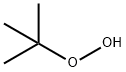 tert-Butyl hydroperoxide Structural