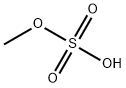 methyl hydrogen sulphate Structural