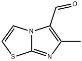 6-METHYL-IMIDAZO[2,1-B]THIAZOLE-5-CARBALDEHYDE Structural