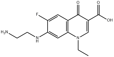 Desethylene Norfloxacin Hydrochloride Structural