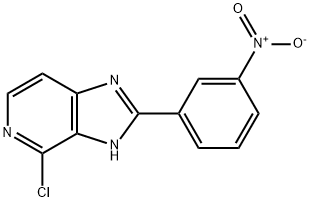 4-Chloro-2-(3-nitrophenyl)-imidazo(4,5-c)pyridine