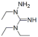 Hydrazinecarboximidamide, N,N,N-triethyl- (9CI) Structural