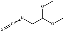 ISOTHIOCYANATOACETALDEHYDE DIMETHYL ACETAL Structural