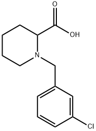 1-[(3-CHLOROPHENYL)METHYL]-2-PIPERIDINECARBOXYLIC ACID