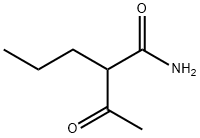 Pentanamide, 2-acetyl- (9CI) Structural