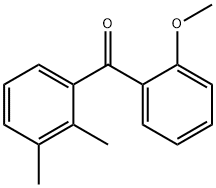 2,3-DIMETHYL-2'-METHOXYBENZOPHENONE Structural