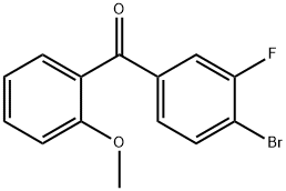 4-BROMO-3-FLUORO-2'-METHOXYBENZOPHENONE