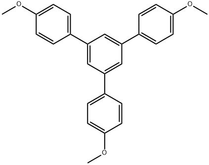 1,3,5-Tris(4-methoxyphenyl)benzene Structural