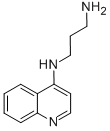 4-(3-AMINOPROP-1-YL)AMINOQUINOLINE Structural