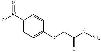 4-NITROPHENOXYACETIC ACID HYDRAZIDE Structural