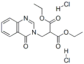 diethyl 2-[(4-oxoquinazolin-3-yl)methyl]propanedioate dihydrochloride Structural