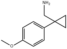 [1-(4-Methoxyphenyl)cyclopropyl]methylamine