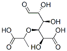 4-O-(1-carboxyethyl)glucuronic acid Structural