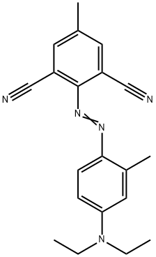 2-[[4-(diethylamino)-2-methylphenyl]azo]-5-methylbenzene-1,3-dicarbonitrile         