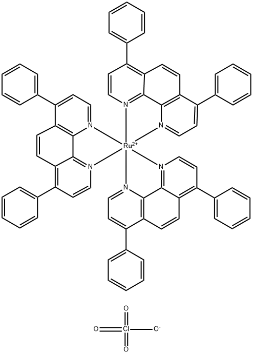 TRIS(4 7-DIPHENYL-1 10-PHENANTHROLINE)RU Structural