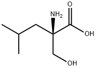 DL-2-ISOBUTYLSERINE Structural