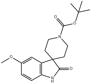 1,2-DIHYDRO-5-METHOXY-2-OXO-SPIRO[3H-INDOLE-3,4'-PIPERIDINE]-1'-CARBOXYLIC ACID 1,1-DIMETHYLETHYL ESTER