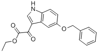 5-BENZYLOXYINDOLE-3-GLYOXYLIC ACID ETHYL ESTER