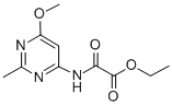 Ethyl ((6-methoxy-2-methyl-4-pyrimidinyl)amino)oxoacetate