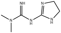 Guanidine, N-(4,5-dihydro-1H-imidazol-2-yl)-N,N-dimethyl- (9CI) Structural