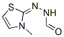 Hydrazinecarboxaldehyde, (3-methyl-2(3H)-thiazolylidene)- (9CI) Structural