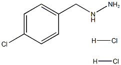 1-(4-chlorobenzyl)hydrazine dihydrochloride Structural