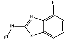 4-FLUORO-2(3H)-BENZOTHIAZOLONEHYDRAZONE Structural