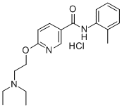 6-(2-Diethylaminoethoxy)-N-(o-tolyl)nicotinamide hydrochloride