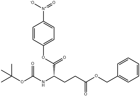 BOC-GLU(OBZL)-ONP Structural