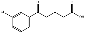 5-(3-CHLOROPHENYL)-5-OXOVALERIC ACID Structural