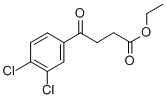 ETHYL 4-(3,4-DICHLOROPHENYL)-4-OXOBUTYRATE Structural