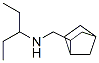 Bicyclo[2.2.1]heptane-2-methanamine, N-(1-ethylpropyl)-, exo- (9CI) Structural