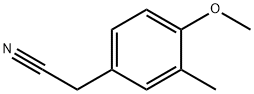 4-METHOXY-3-METHYLPHENYLACETONITRILE Structural